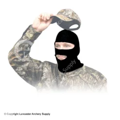 Primos Stretch Fit Full Hood Face Mask (Black)
